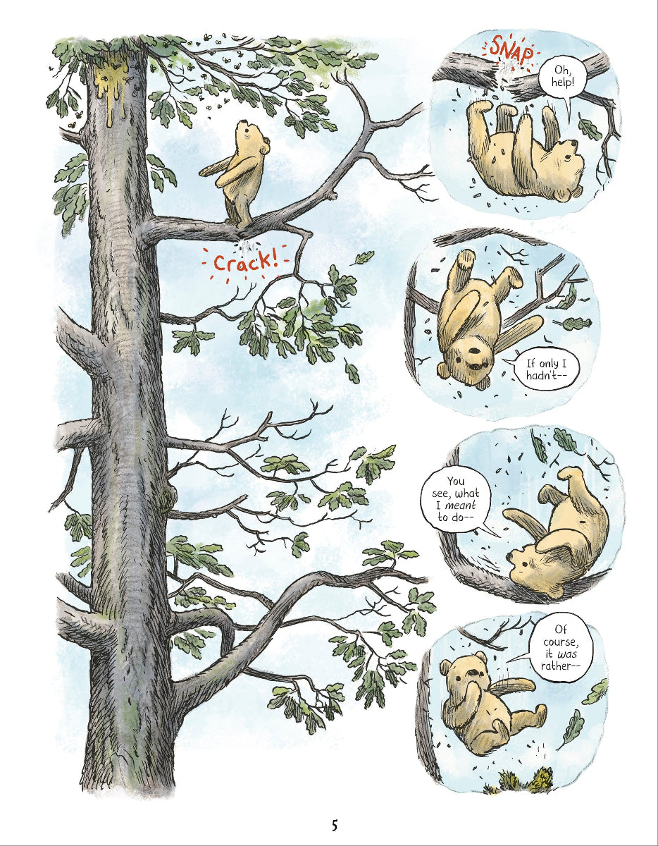 Winnie-the-Pooh: The Graphic Novel - Hardcover First Signed with a Drawing - Pre-Order