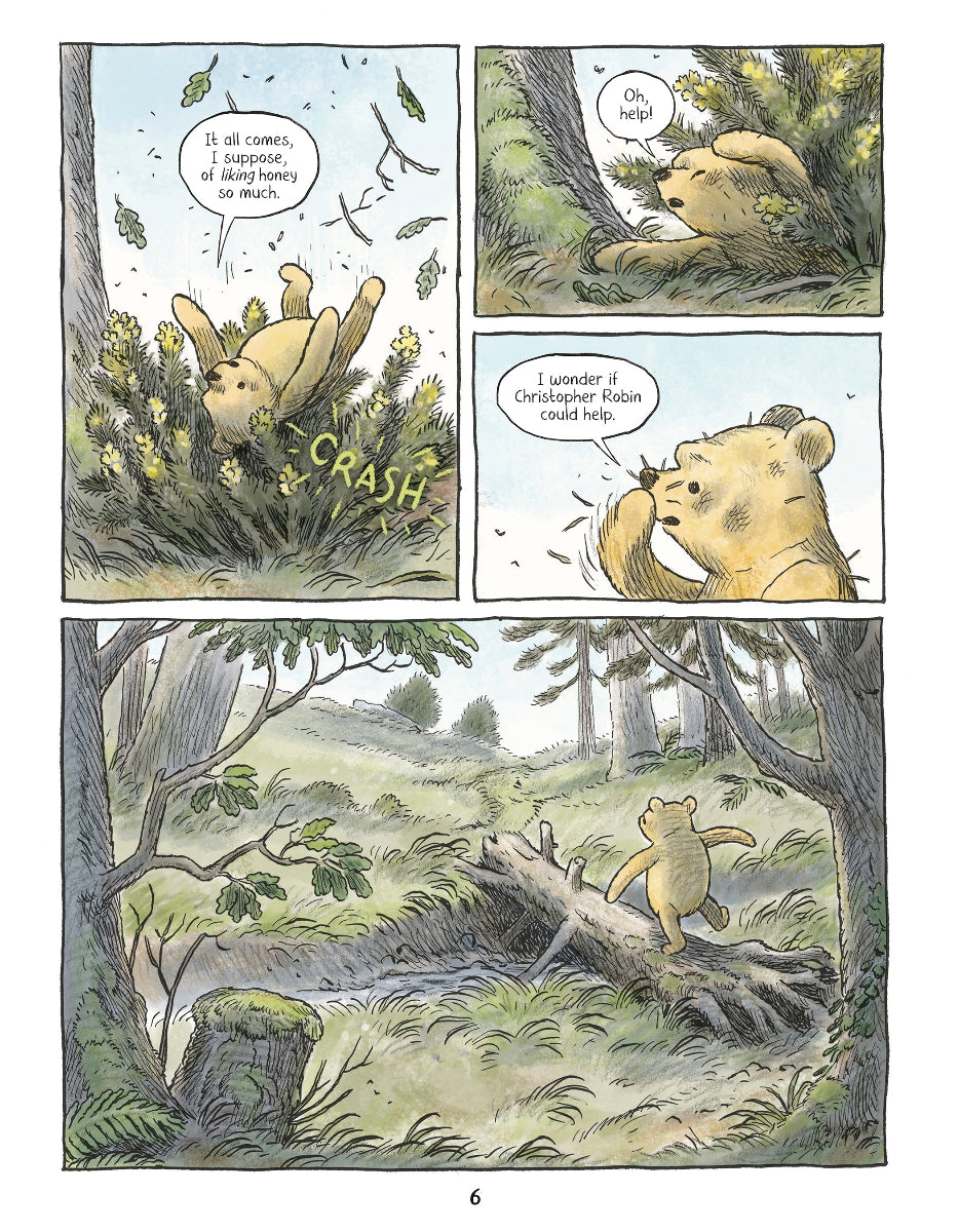 Winnie-the-Pooh: The Graphic Novel - Hardcover First Signed with a Drawing - Pre-Order