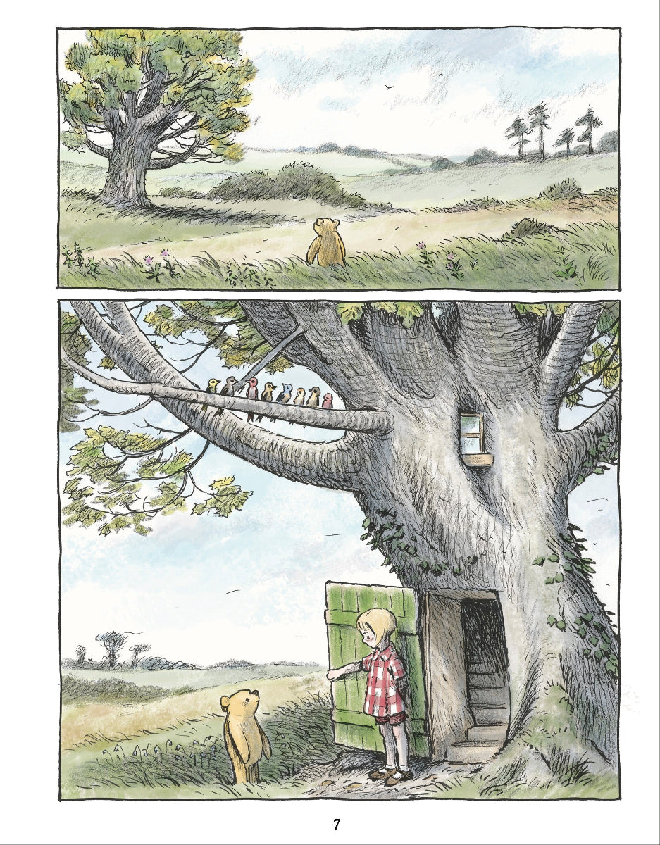 Winnie-the-Pooh: The Graphic Novel - Hardcover First Signed with a Drawing - Pre-Order