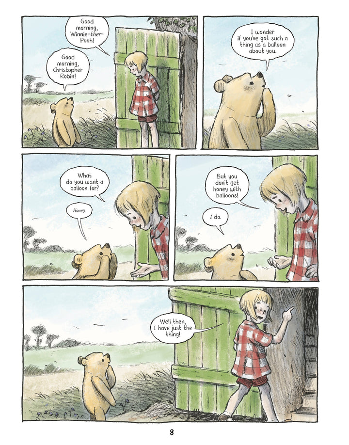 Winnie-the-Pooh: The Graphic Novel - Hardcover First Signed with a Drawing - Pre-Order