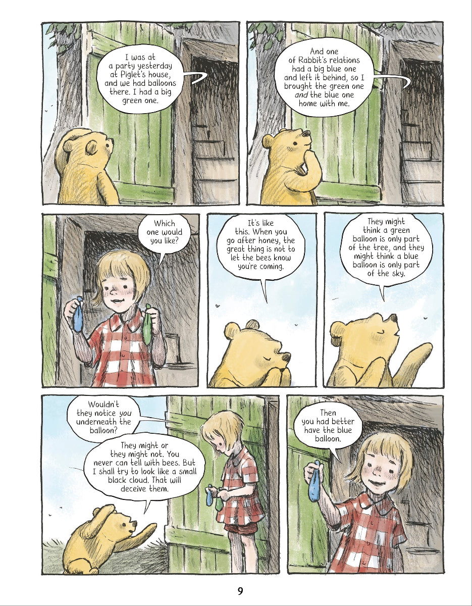 Winnie-the-Pooh: The Graphic Novel - Hardcover First Signed with a Drawing - Pre-Order