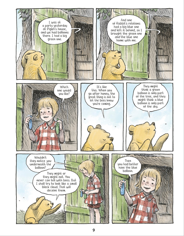 Winnie-the-Pooh: The Graphic Novel - Hardcover First Signed with a Drawing - Pre-Order