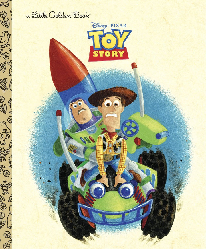 Toy Story: A Little Golden Book - Signed with a drawing