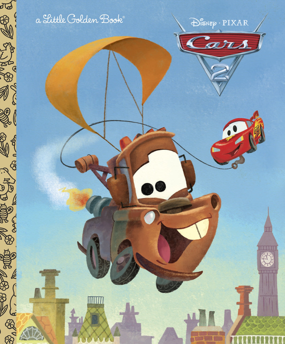 Cars 2: A Little Golden Book - Mint First Printing