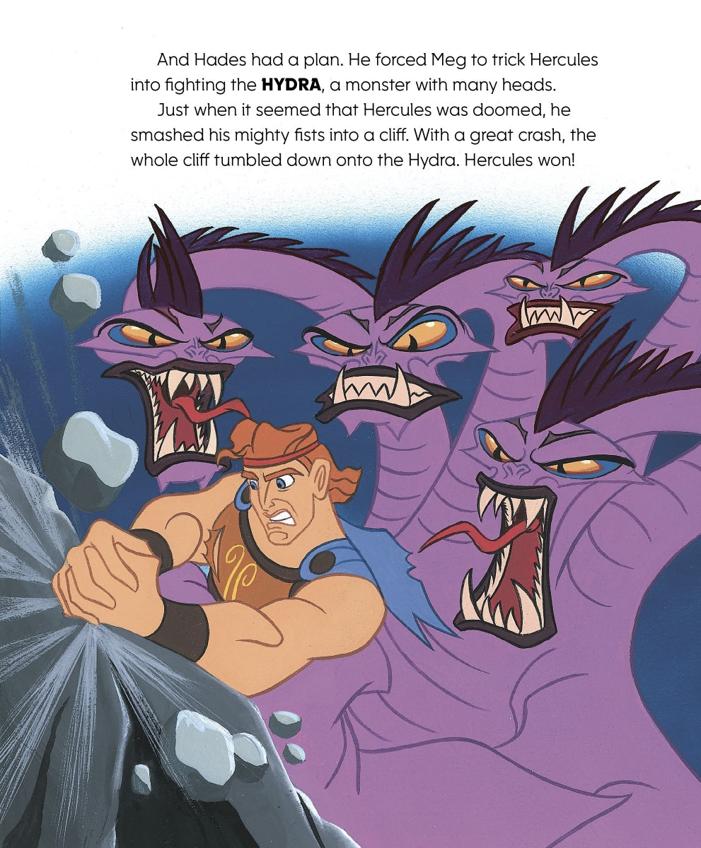 hercules disney monsters Hercules Little Golden Book – Stuart Ng Books