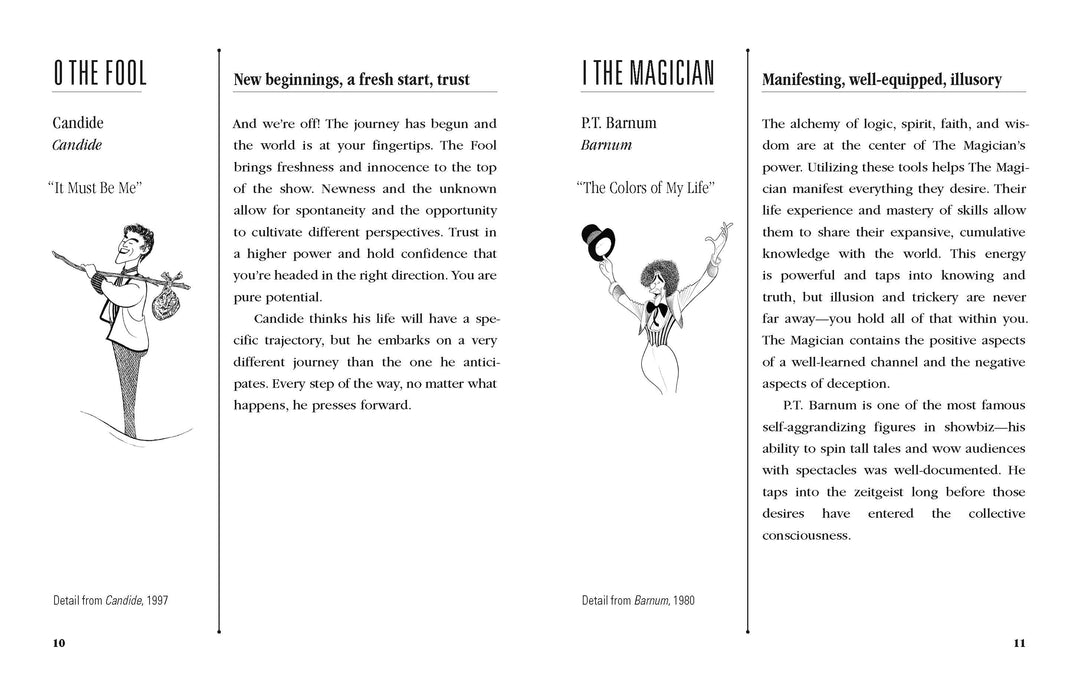 The Hirschfeld Broadway Tarot