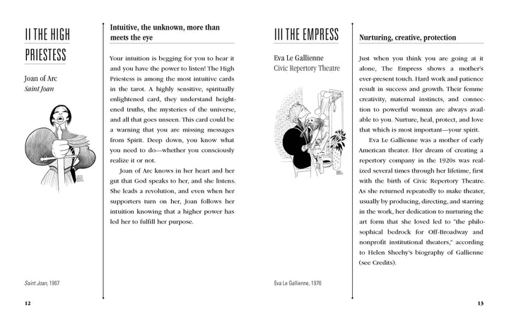 The Hirschfeld Broadway Tarot