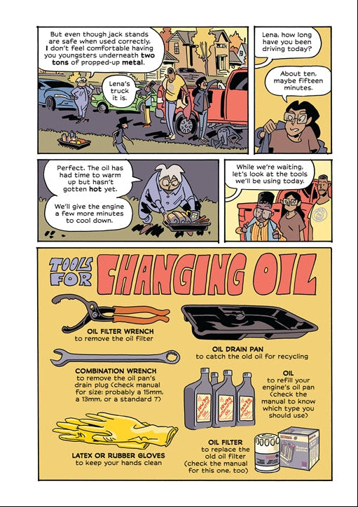 Maker Comics: Fix a Car!