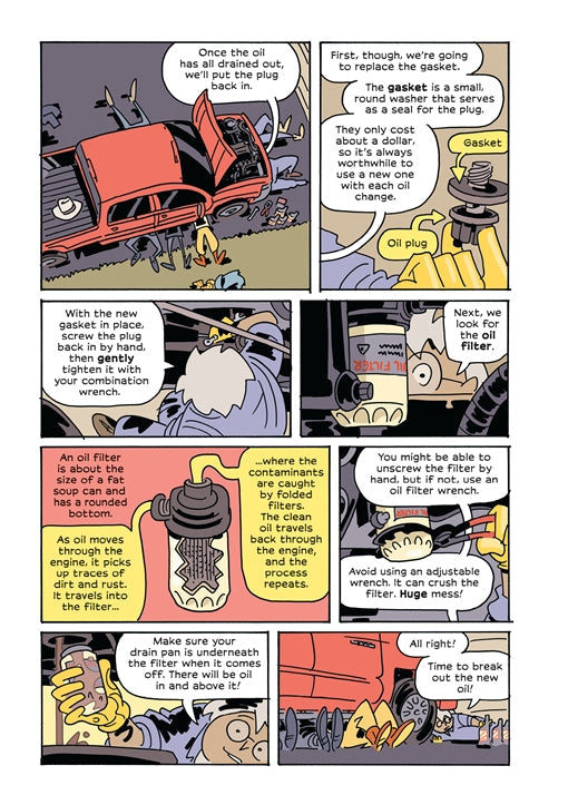 Maker Comics: Fix a Car!