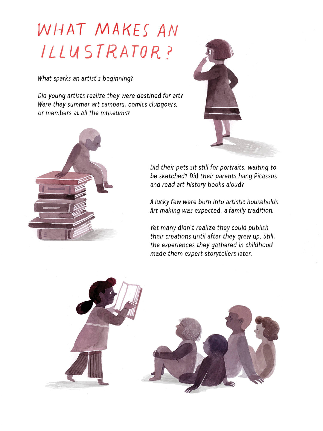 Before They Were Artists: Famous Illustrators as Kids