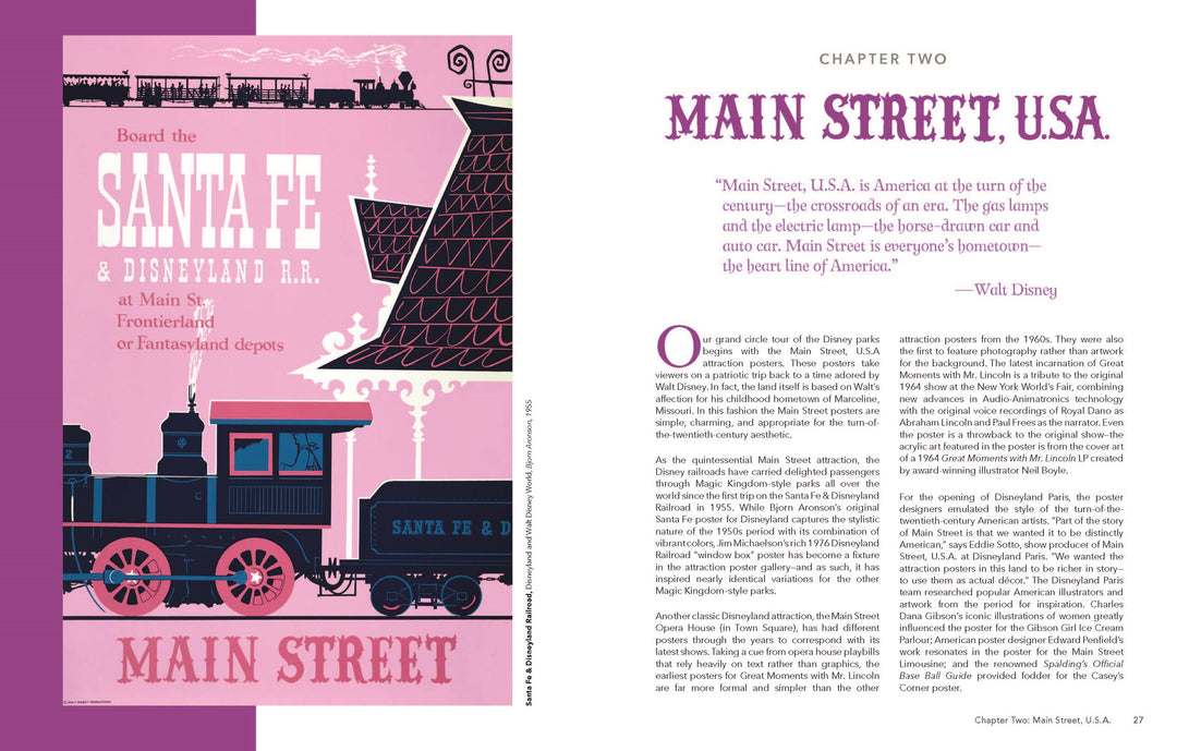 Poster Art Of The Disney Parks, Second Edition