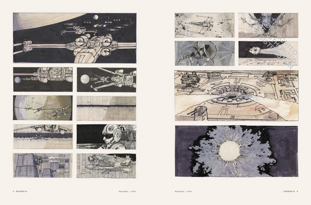 Star Wars Storyboards: The Original Trilogy
