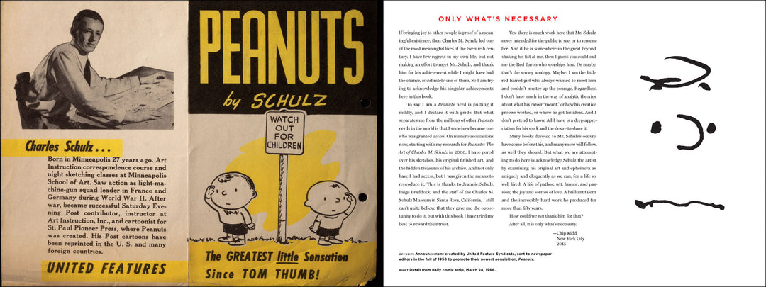 Only What's Necessary: Charles M. Schulz and the Art of Peanuts