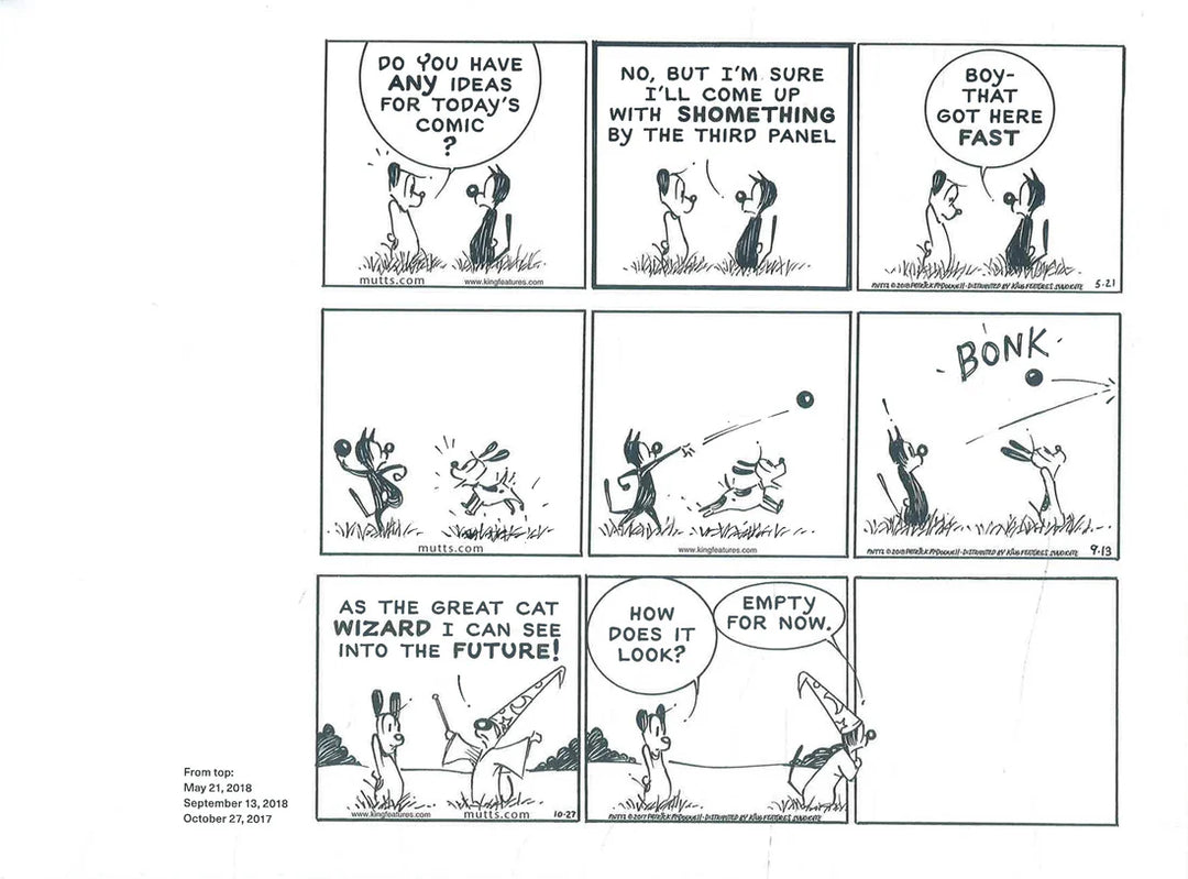 The Art of Nothing: 25 Years of Mutts and the Art of Patrick McDonnell