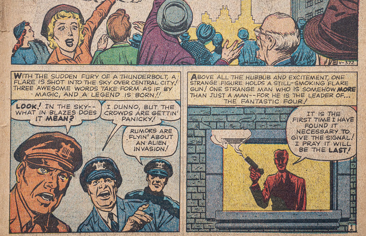Fantastic Four No. 1: Panel by Panel - Signed First