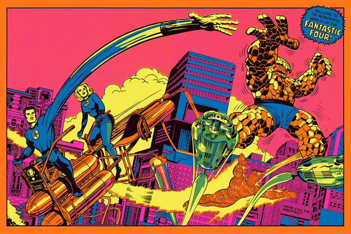 Marvel Classic Black Light Collectible Poster Portfolio Vol. 2