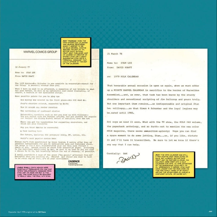 Mighty Marvel Calendar Book: A Visual History