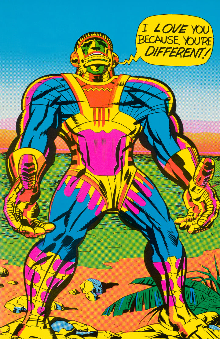 Marvel Classic Black Light Notecard Set