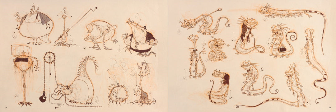 Boisterous Beasts & Deadly Dragons: The Art of Nico Marlet - With a Signed Ex-Libris - Pre-Order