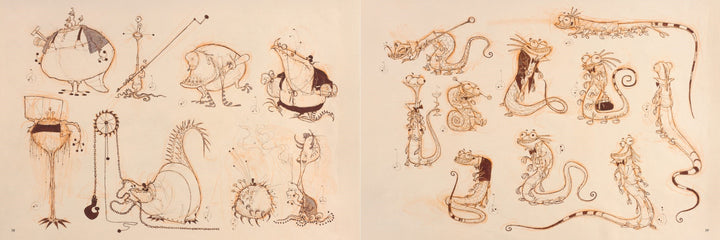 Boisterous Beasts & Deadly Dragons: The Art of Nico Marlet - With a Signed Ex-Libris - Pre-Order