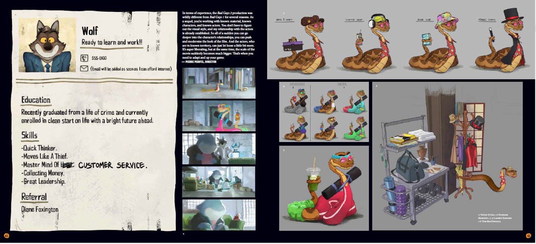 The Art of DreamWorks' The Bad Guys 2 – Stuart Ng Books