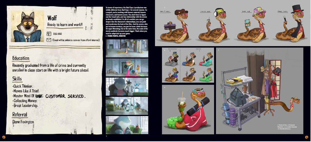The Art of DreamWorks' The Bad Guys 2