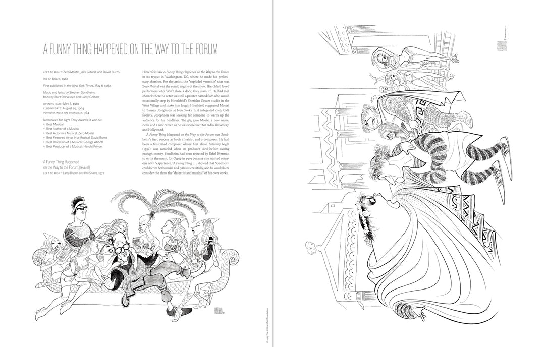 Hirschfeld's Sondheim - Pre-Order