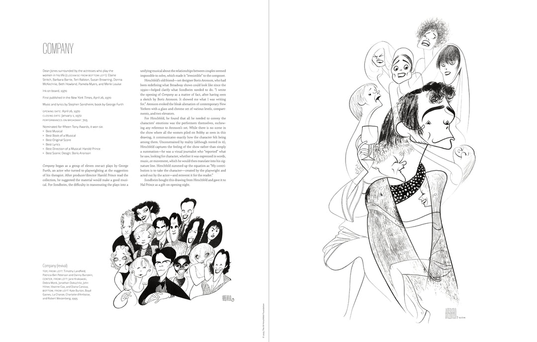 Hirschfeld's Sondheim - Pre-Order