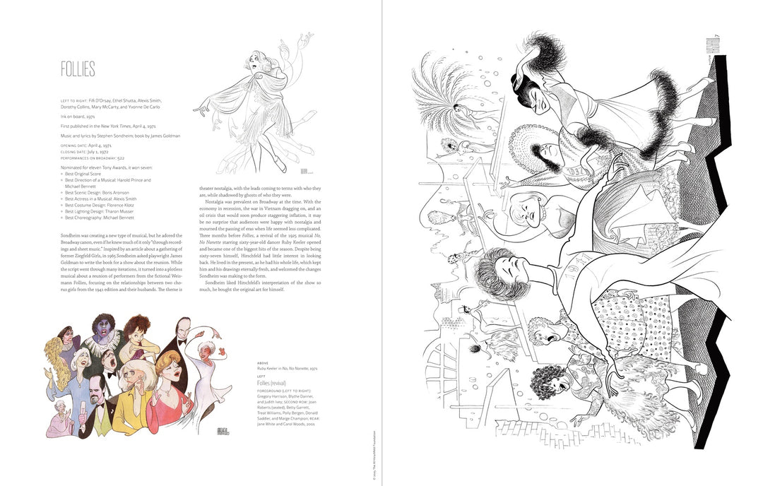 Hirschfeld's Sondheim - Pre-Order