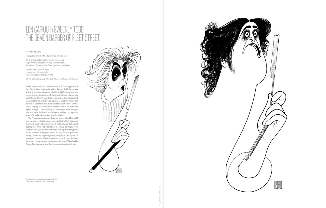 Hirschfeld's Sondheim - Pre-Order