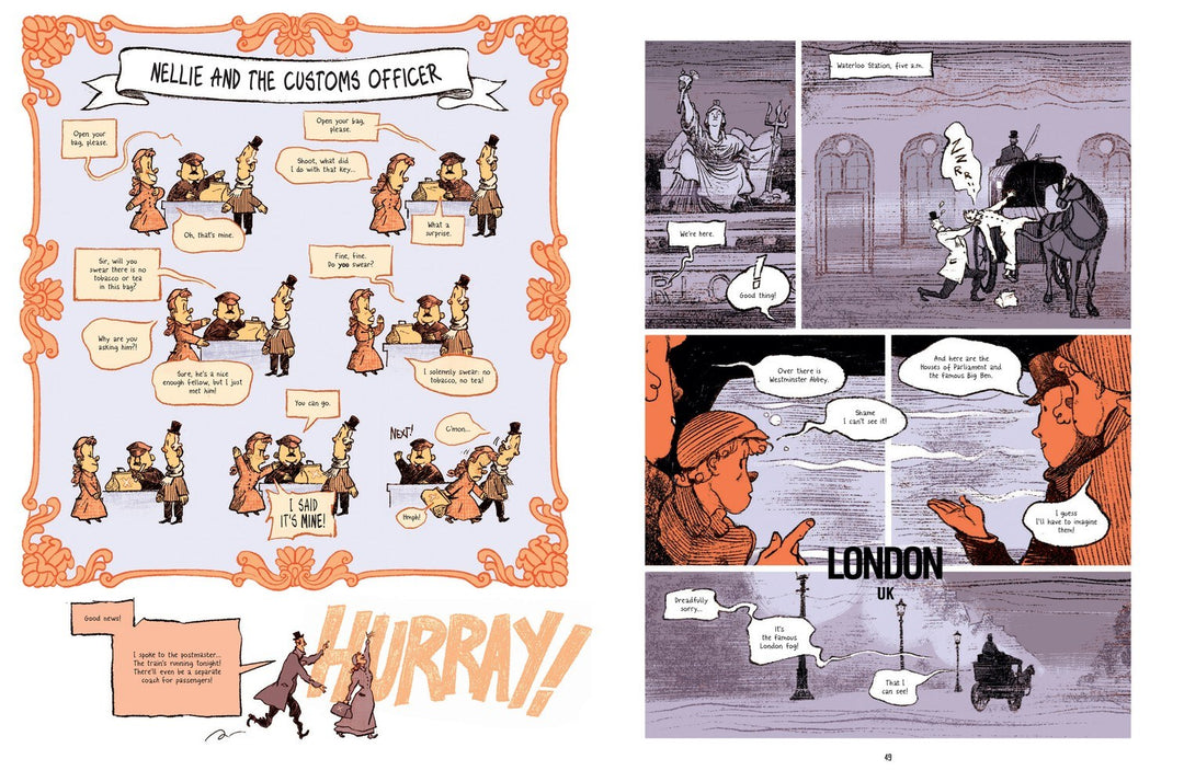 Globetrotters: Nellie Bly and Elizabth Bisland's World Tour