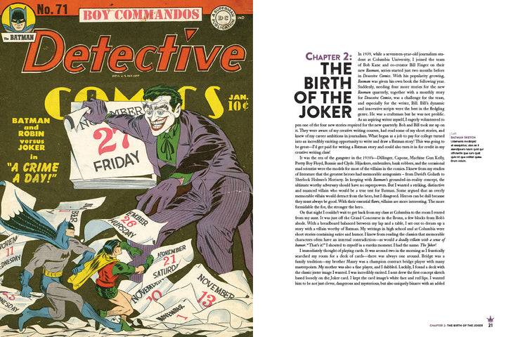 Jerry and the Joker: Adventures and Comic Art