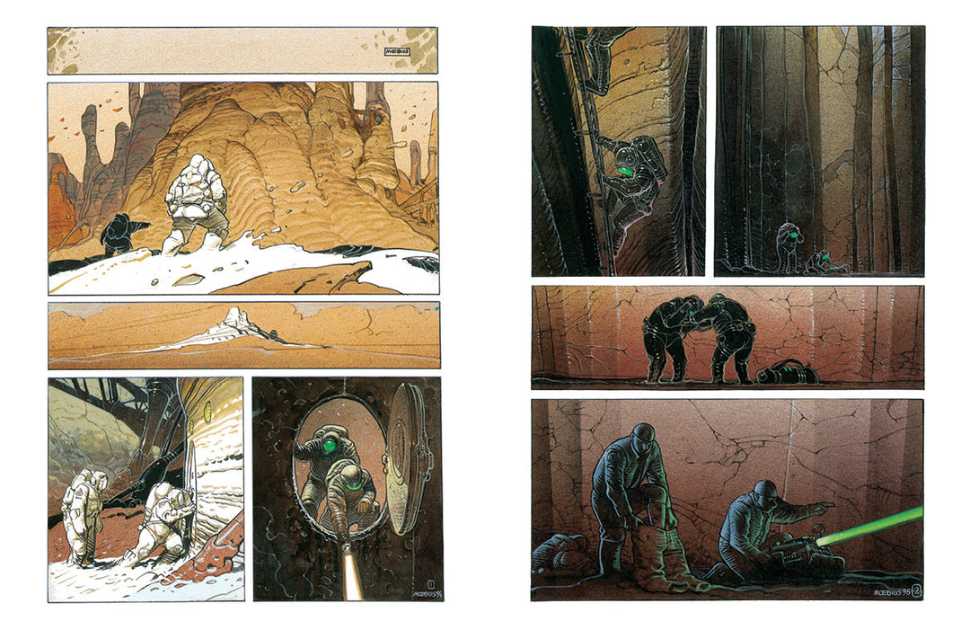 Moebius Library: - The Art of Edena