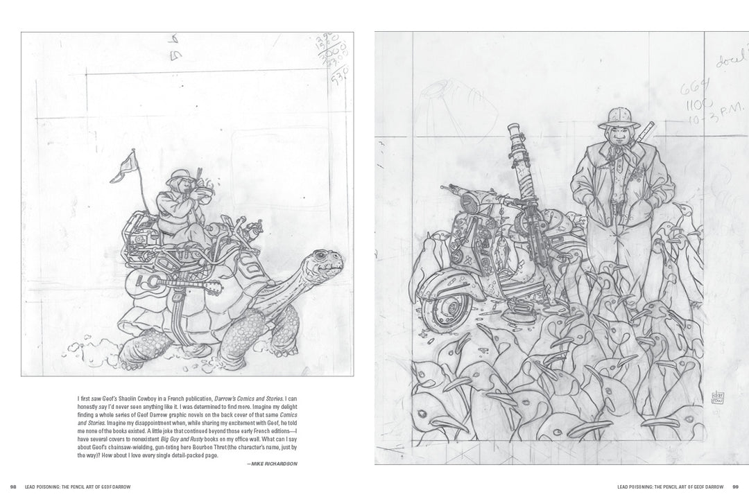 Lead Poisoning: The Pencil Art of Geof Darrow