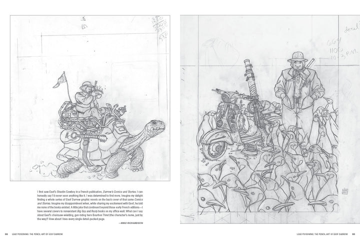Lead Poisoning: The Pencil Art of Geof Darrow
