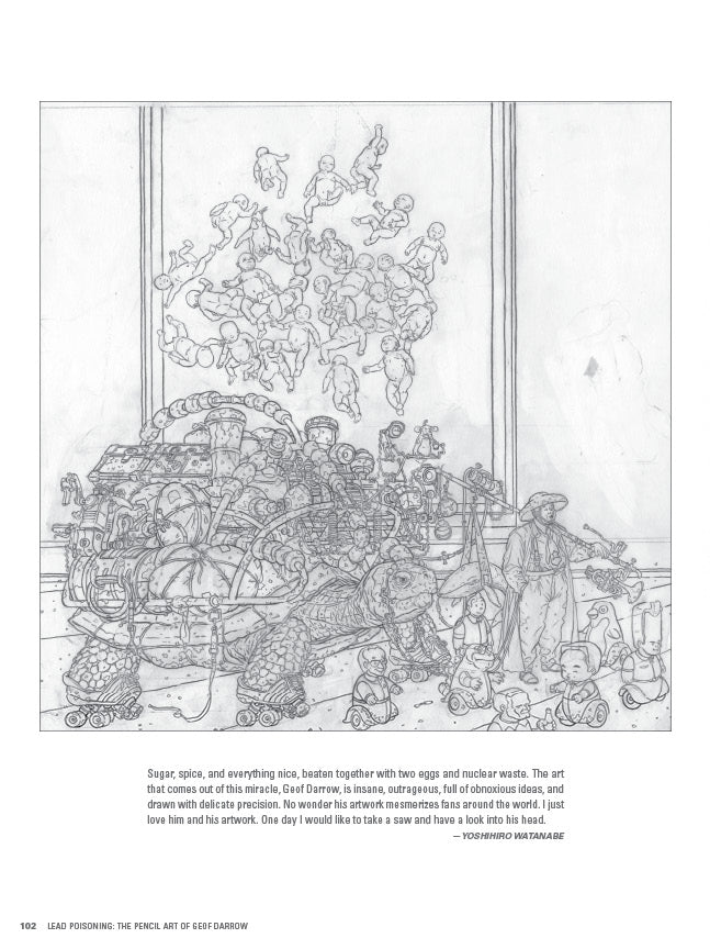 Lead Poisoning: The Pencil Art of Geof Darrow