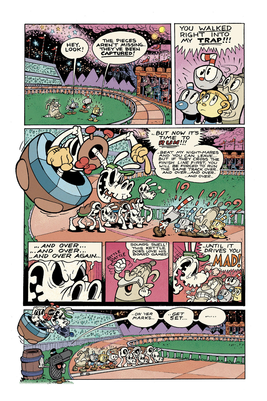 Cuphead Vol. 3: Colorful Crack-Ups & Chaos