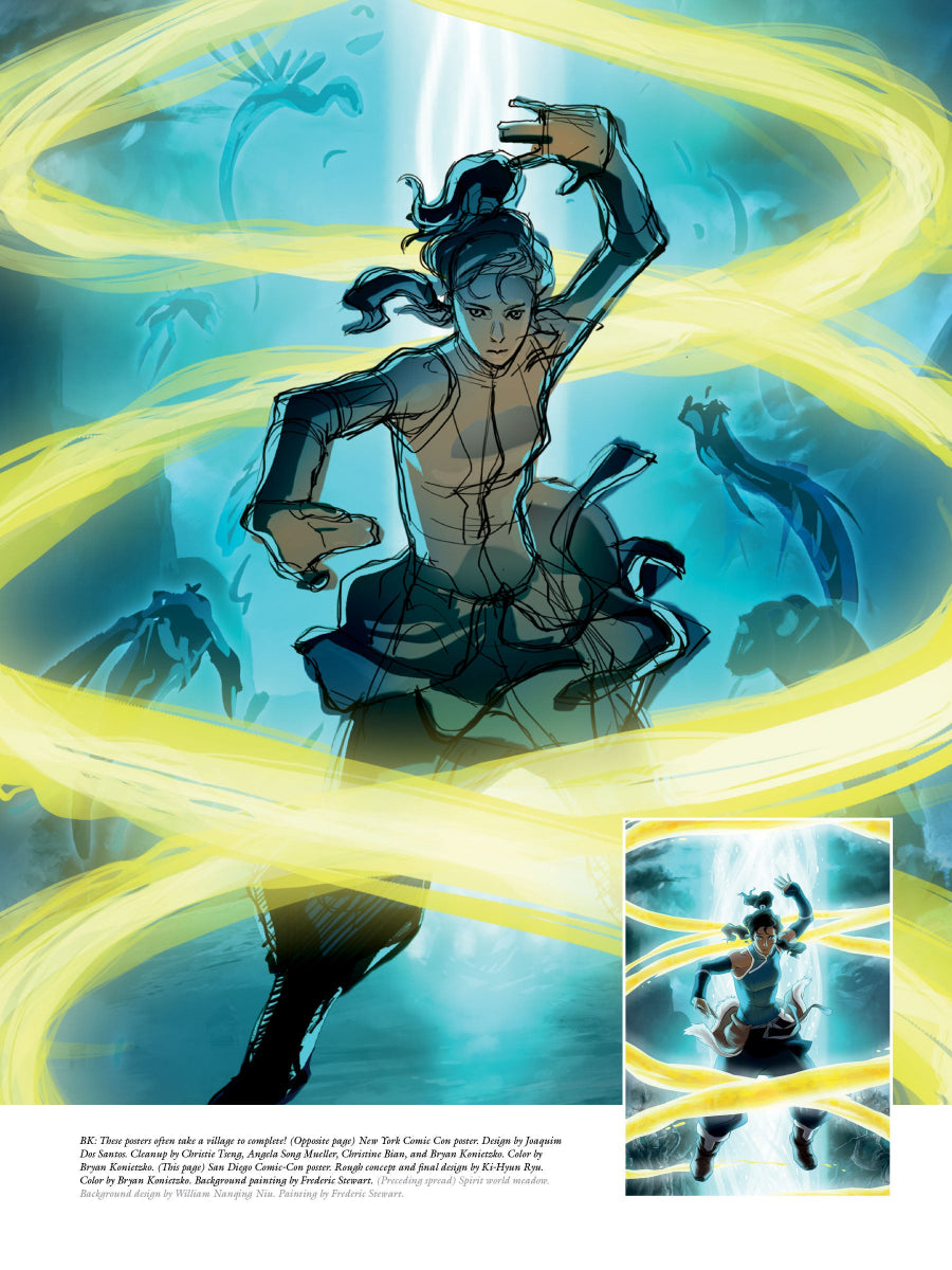 The Legend of Korra: The Art of the Animated Series, Book 2: Spirits - Second Edition
