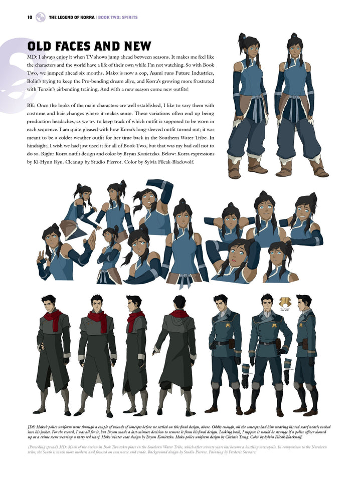 The Legend of Korra: The Art of the Animated Series, Book 2: Spirits - Second Edition