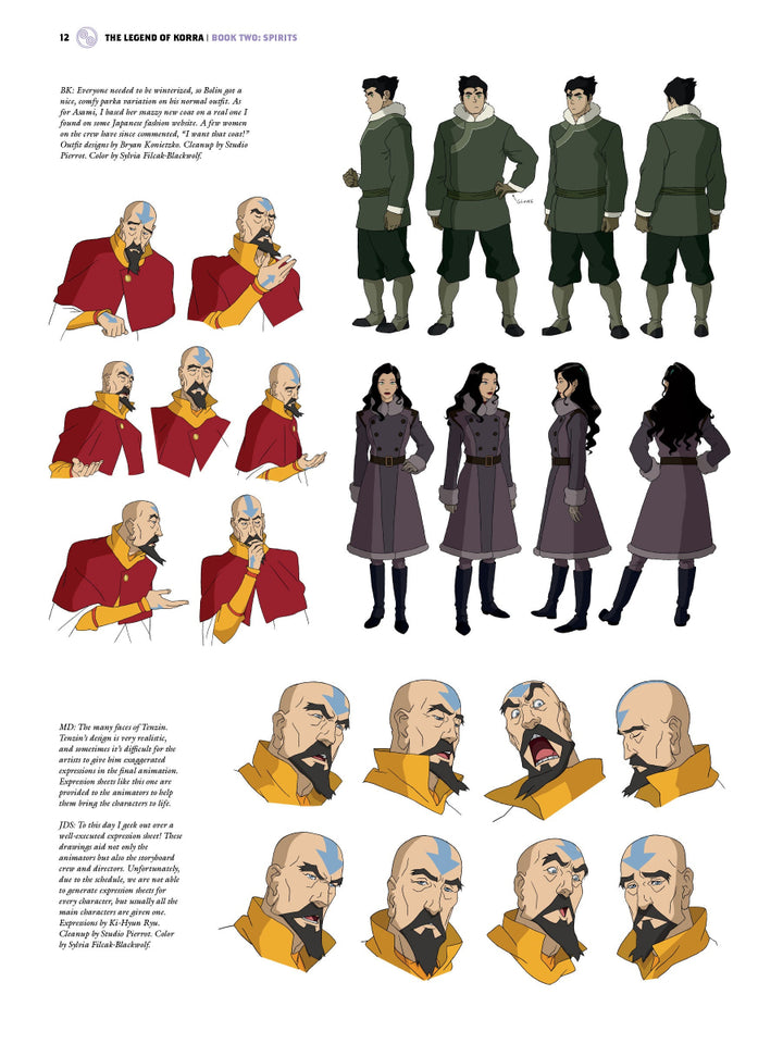 The Legend of Korra: The Art of the Animated Series, Book 2: Spirits - Second Edition
