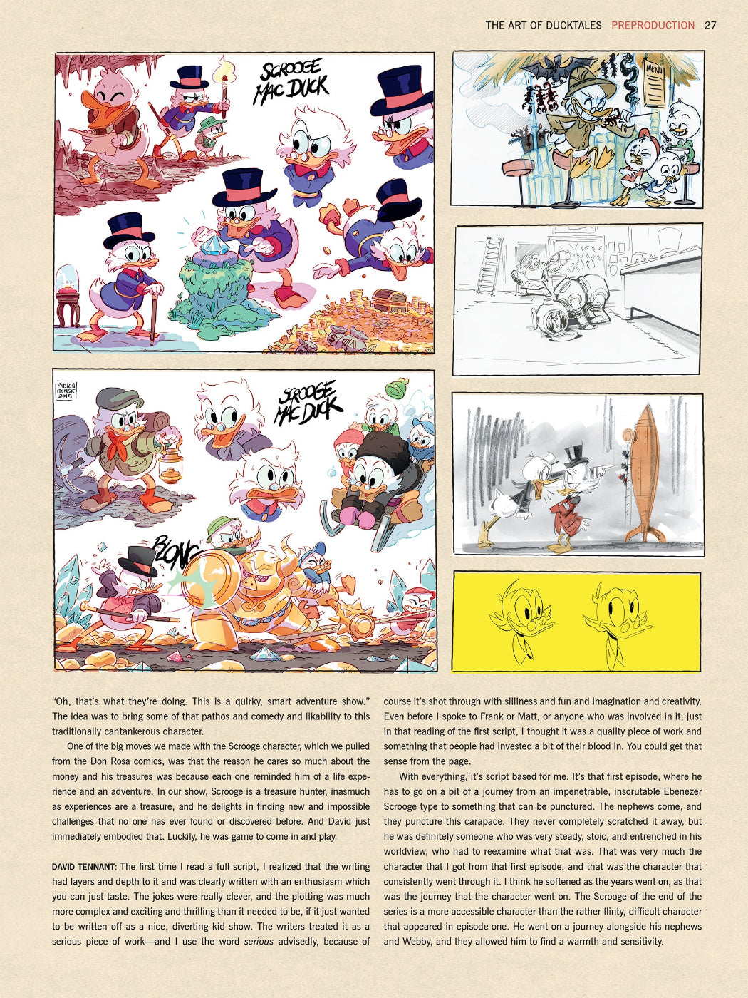 The Art of DuckTales - Hardcover Deluxe Edition