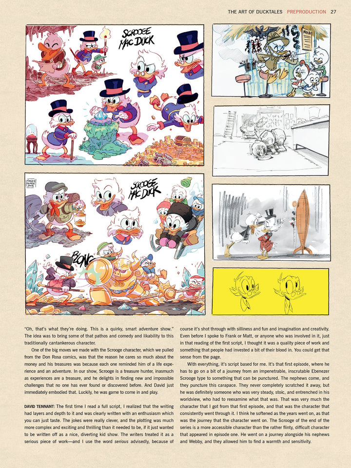 The Art of DuckTales - Hardcover Deluxe Edition