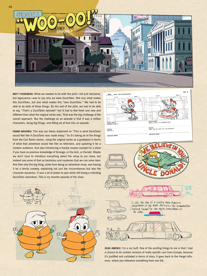 The Art of DuckTales - Hardcover Deluxe Edition