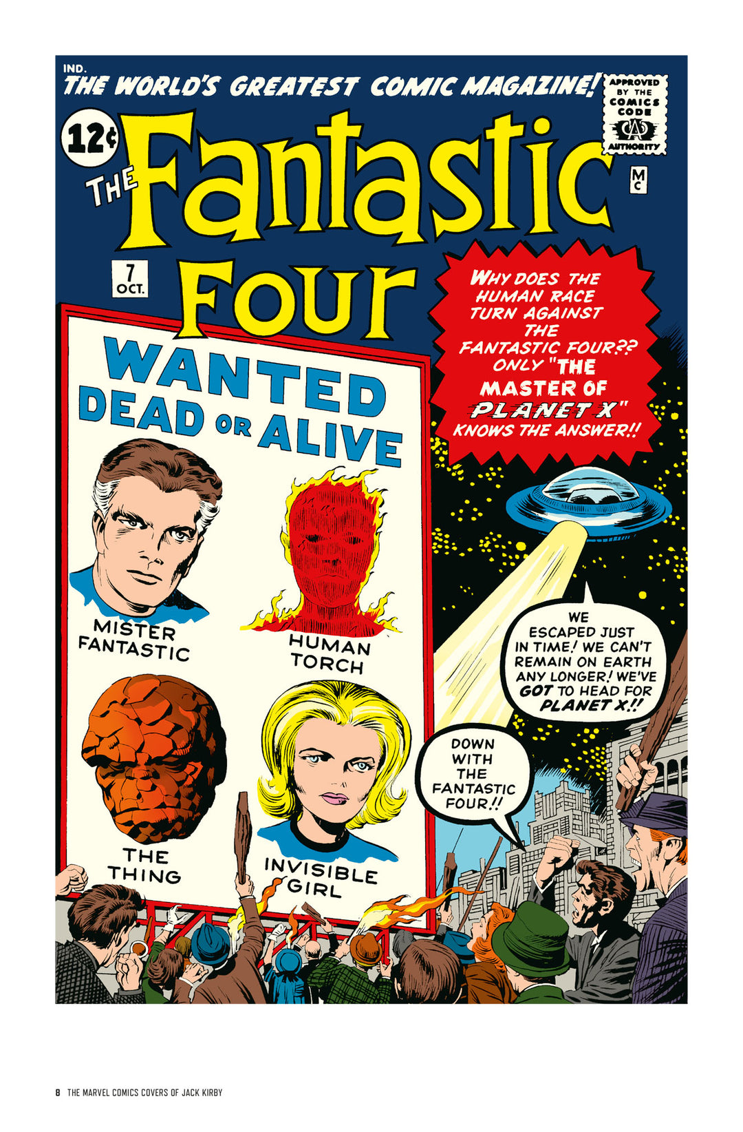 The Marvel Comic Covers of Jack Kirby, Vol. 1: 1961 - 1964