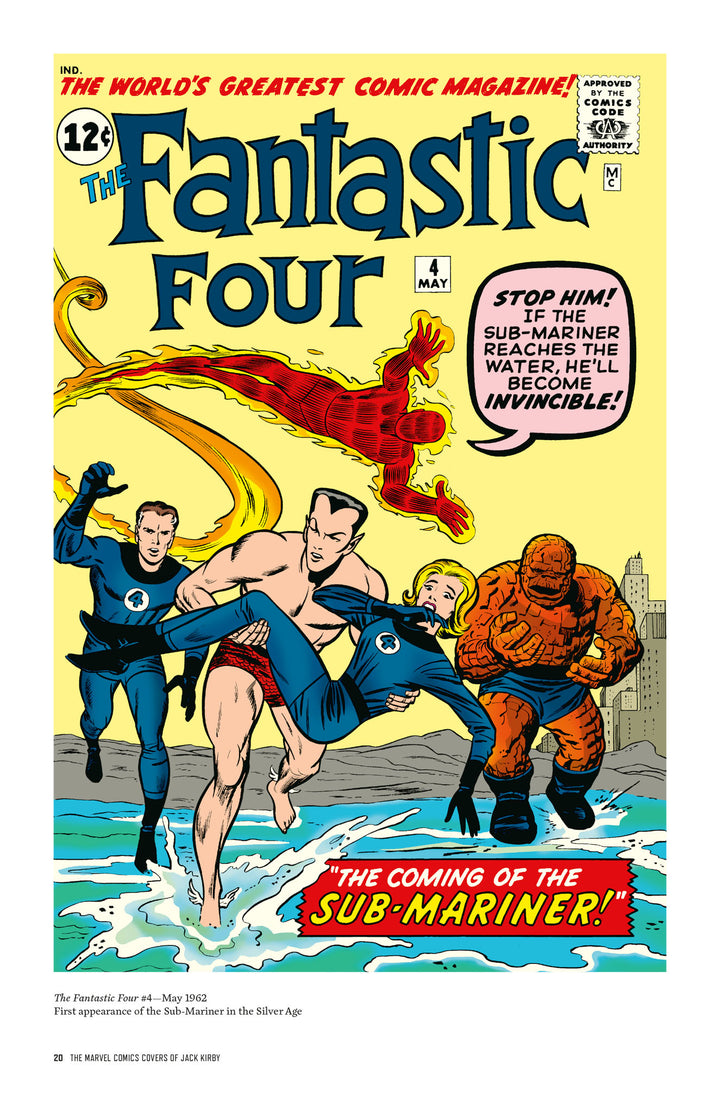 The Marvel Comic Covers of Jack Kirby, Vol. 1: 1961 - 1964