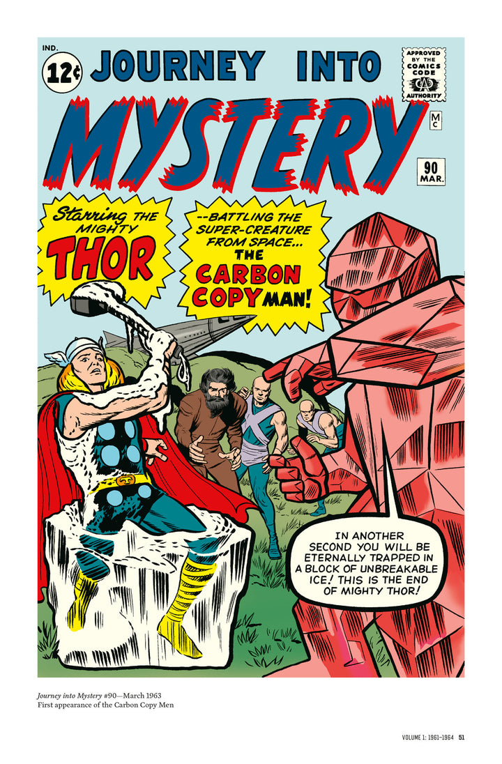 The Marvel Comic Covers of Jack Kirby, Vol. 1: 1961 - 1964