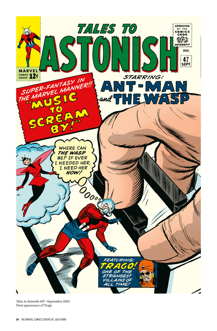 The Marvel Comic Covers of Jack Kirby, Vol. 1: 1961 - 1964