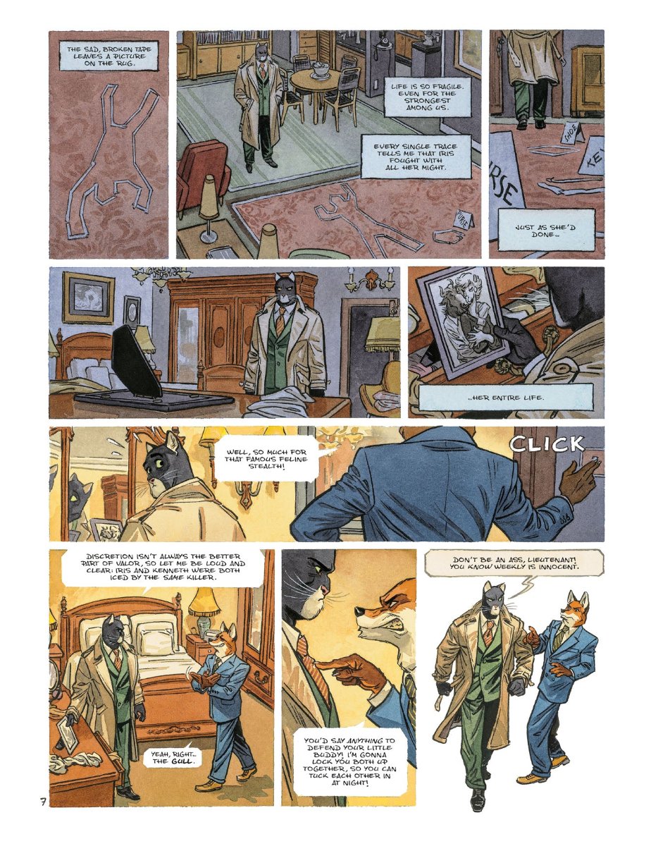 Blacksad: They All Fall Down, Part Two