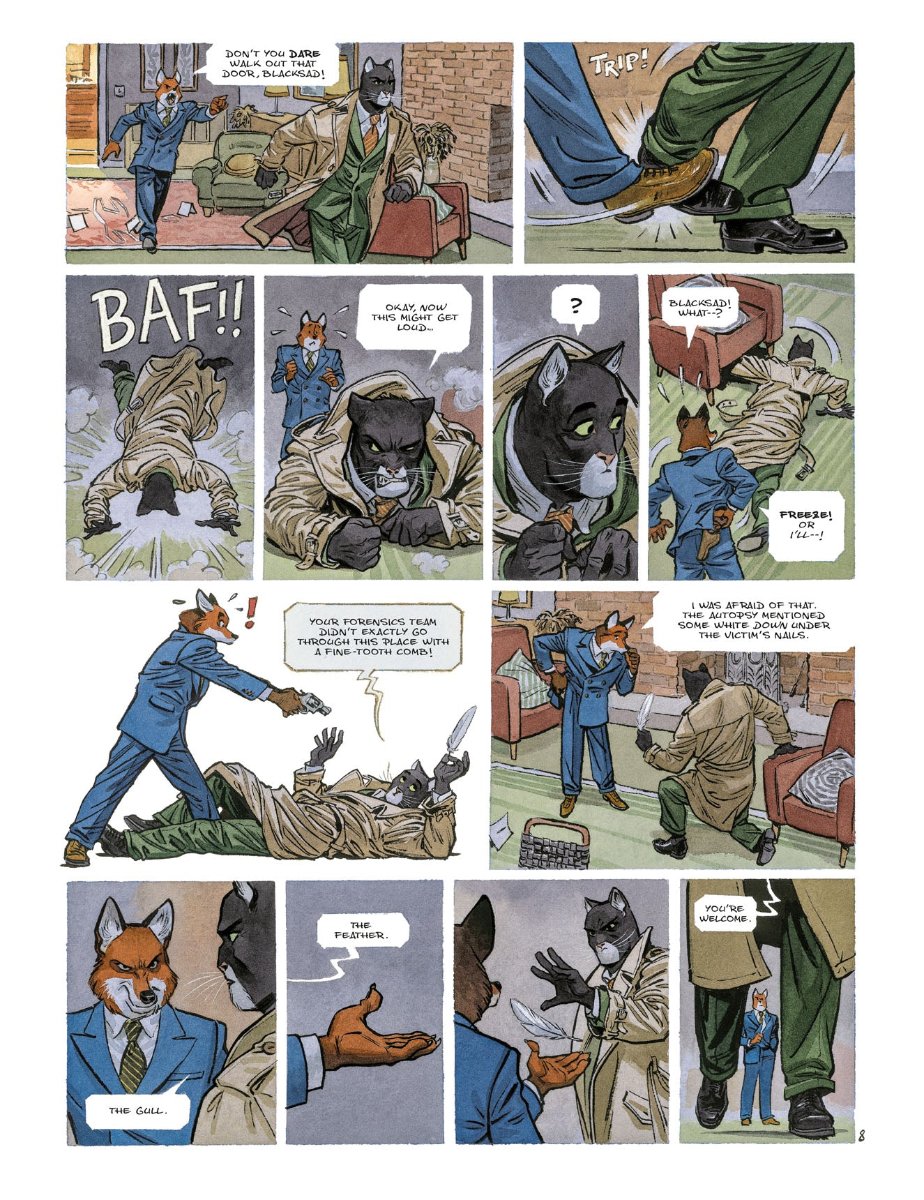 Blacksad: They All Fall Down, Part Two