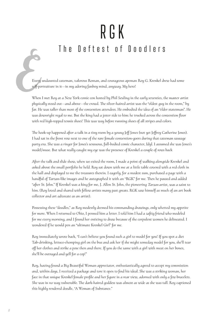 The Fantastic Art of Roy G. Krenkel